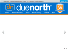 Tablet Screenshot of duenorthproducts.com